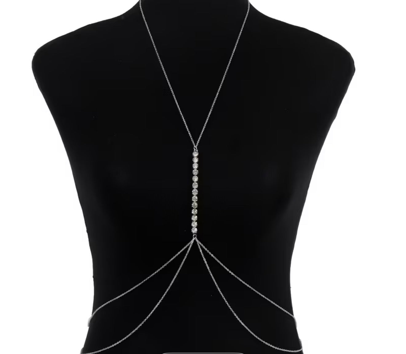 Jazzette Torso Necklace - Gold