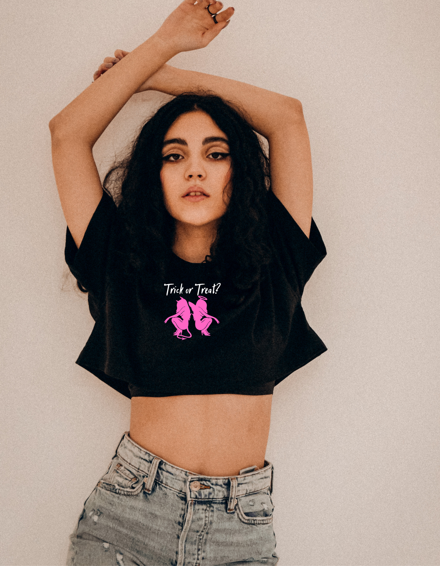 Trick or Treat Crop Tank