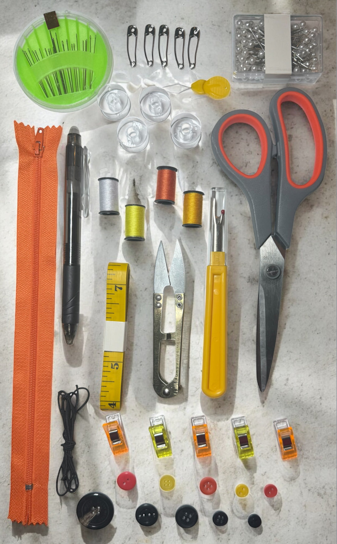 Yellow & Orange Tool Kit