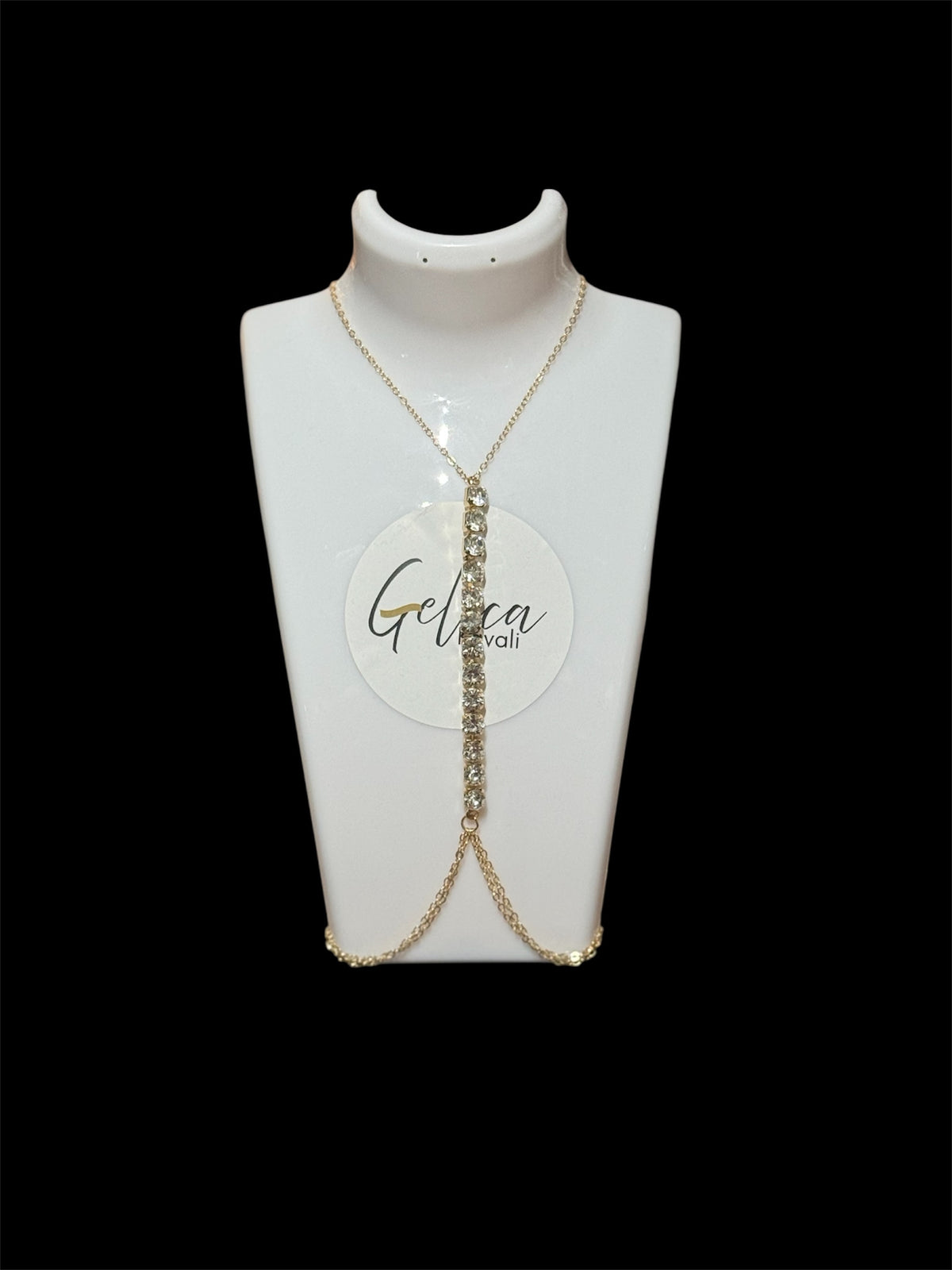 Jazzette Torso Necklace - Gold