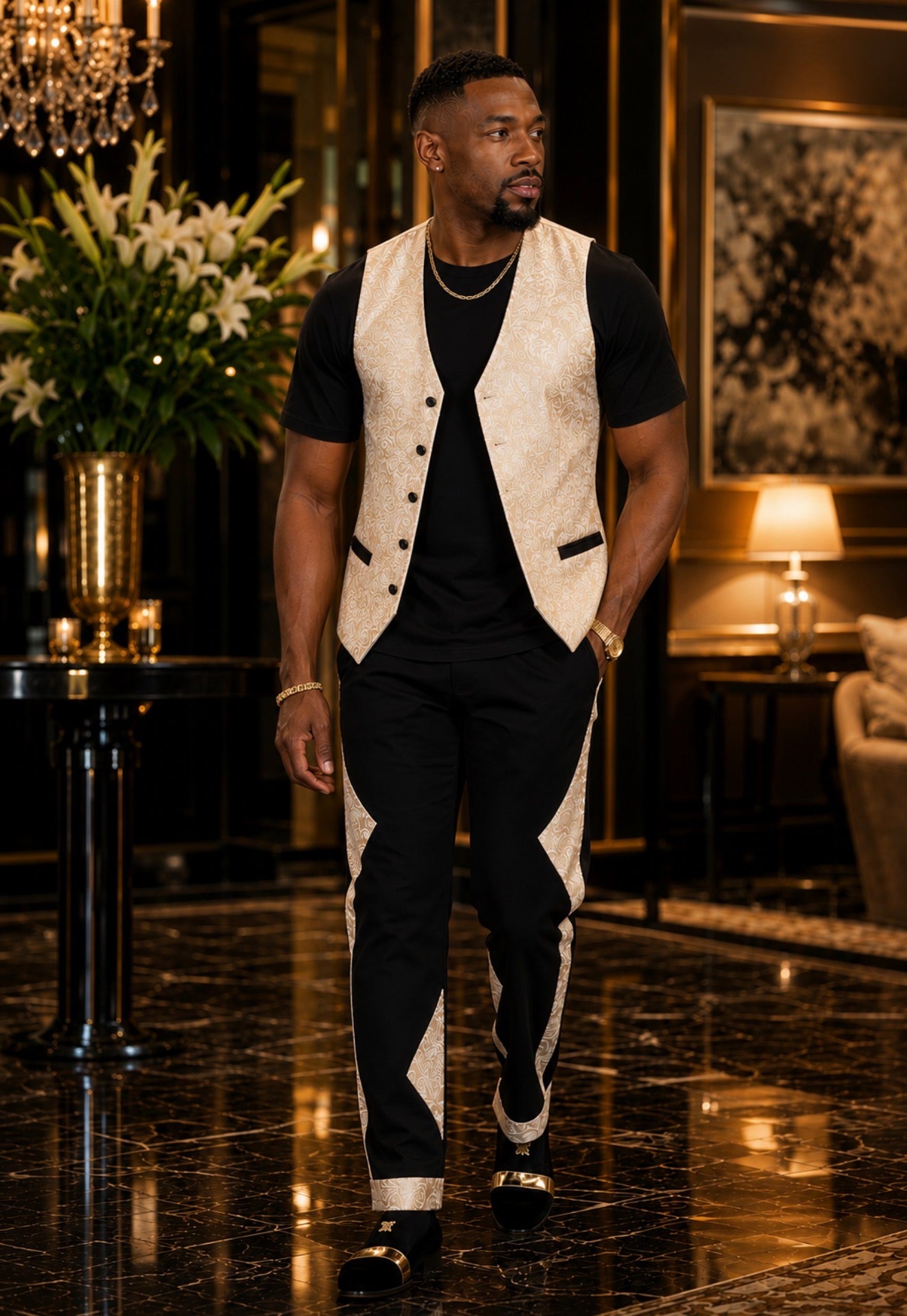 Golden Hour Vest Set