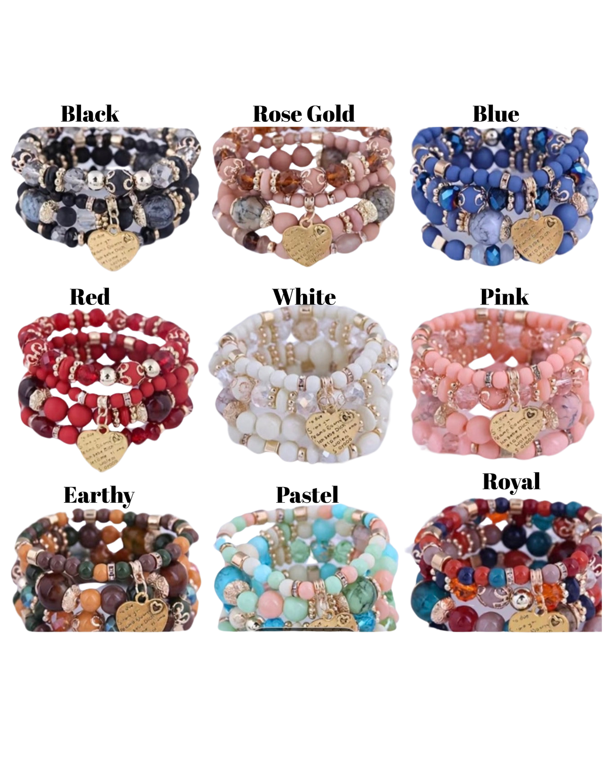 Beaded Bracelets 4 for $20