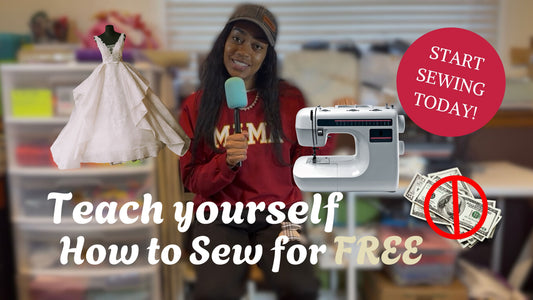 Teach Yourself How To Sew For FREE