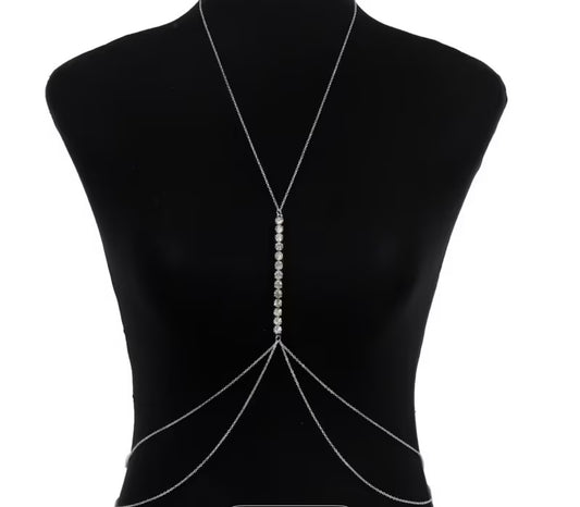 Jazzette Torso Necklace - Gold