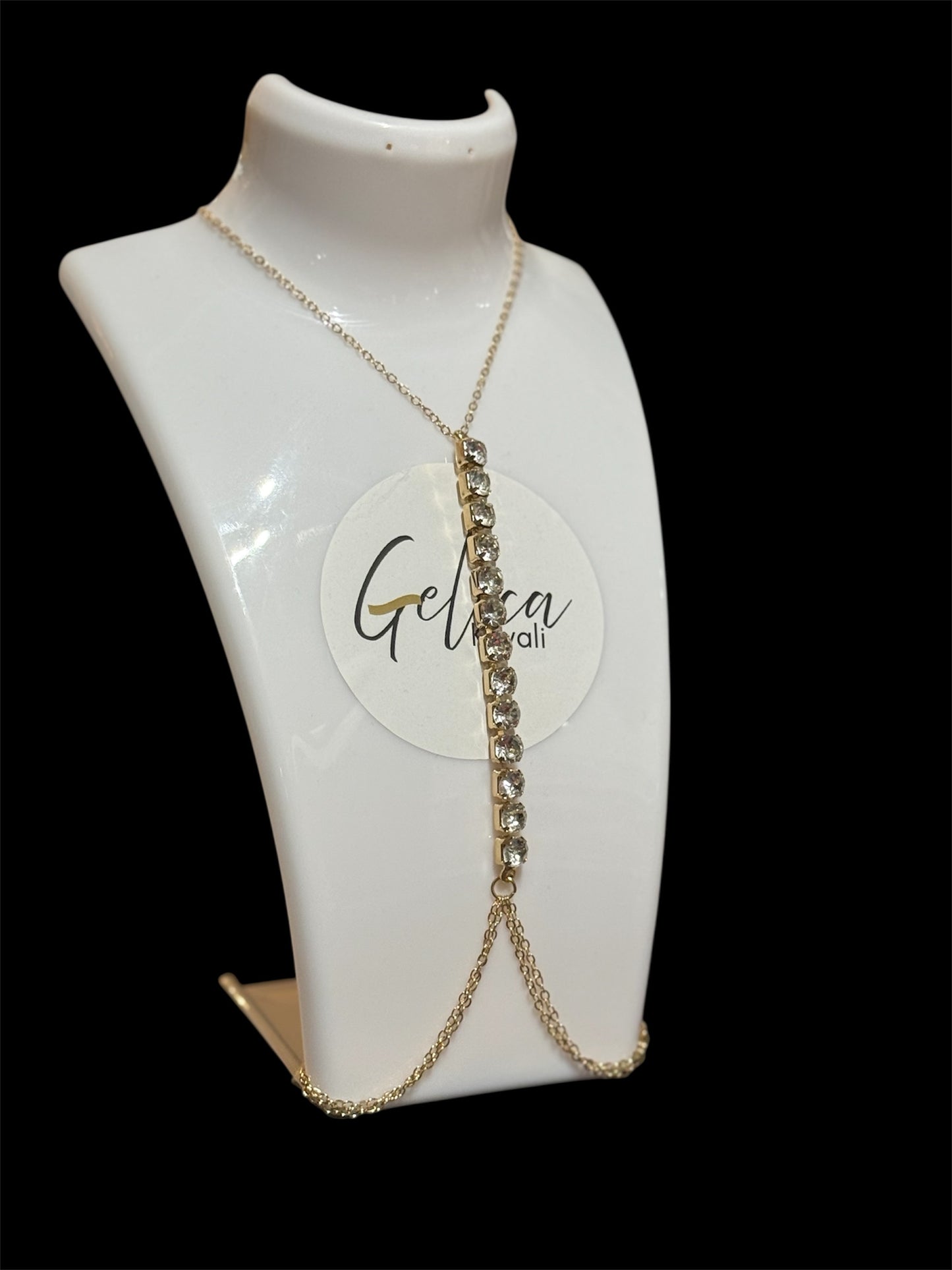 Jazzette Torso Necklace - Gold