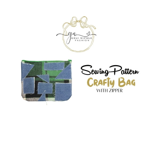Zipper Craft Bag Sewing Pattern