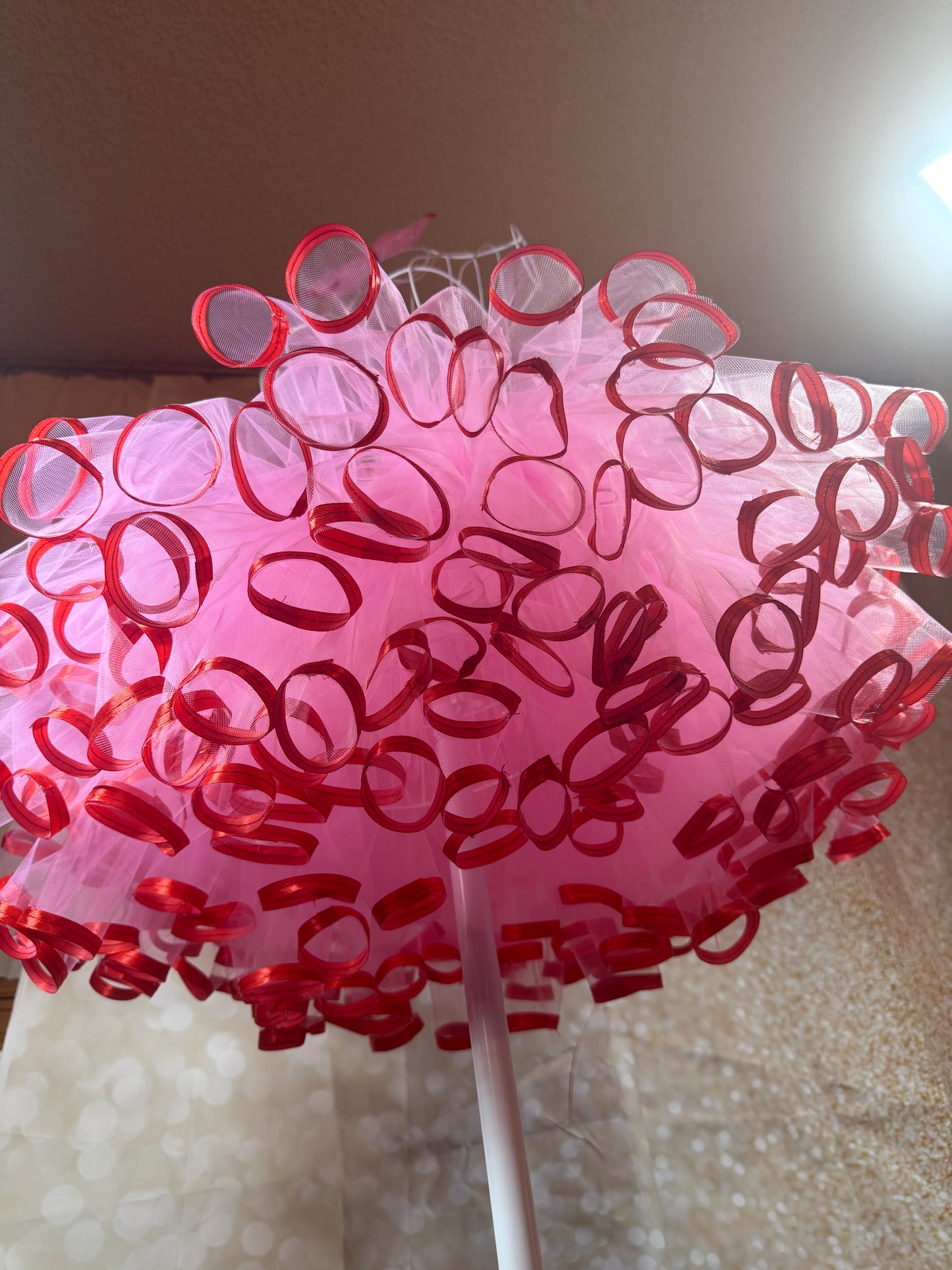 Red & Pink Looped Tutu Set