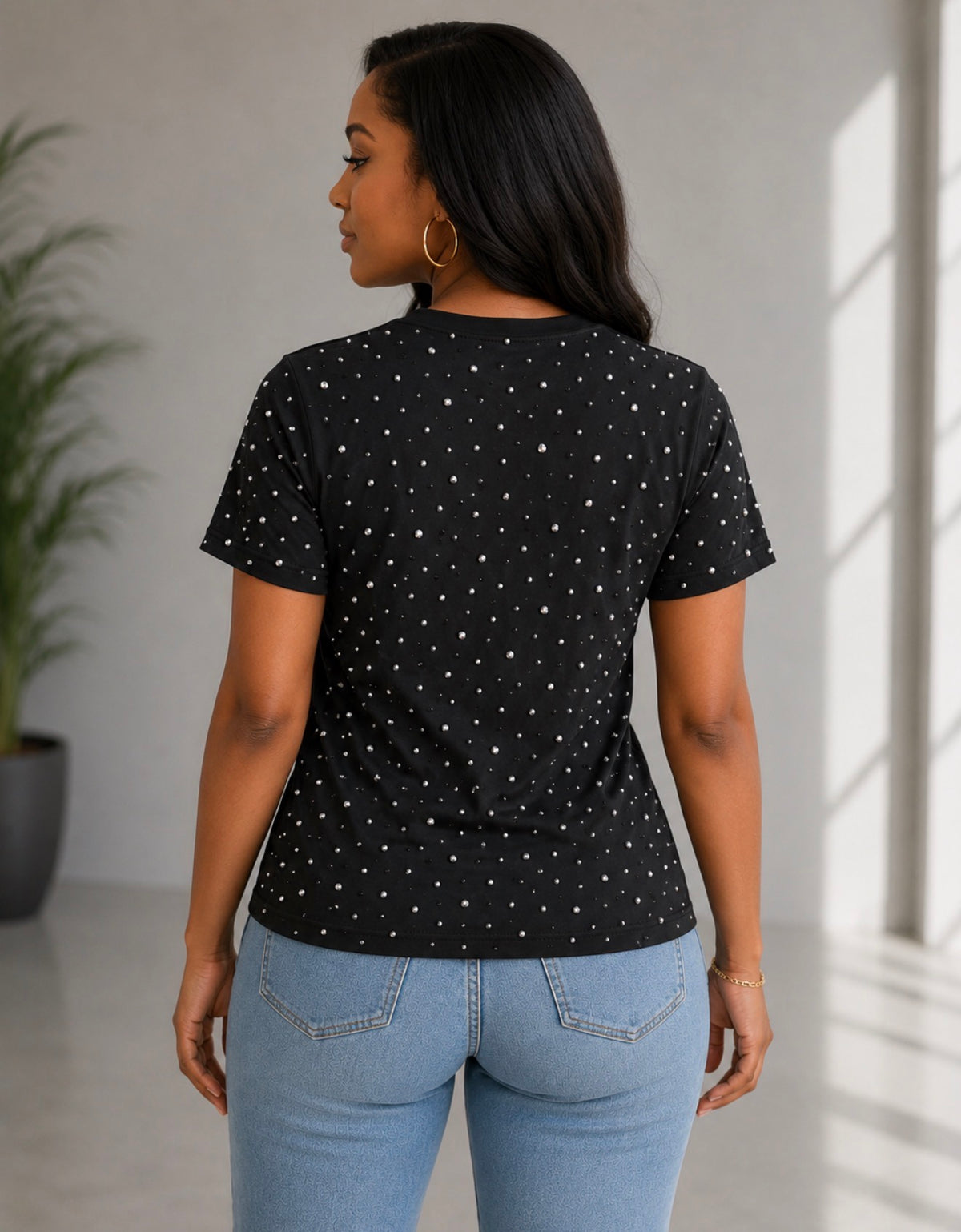 Risen Rhinestoned Tee
