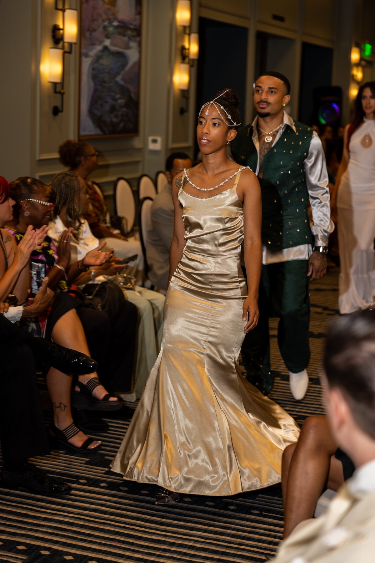 Golden Gala Gown
