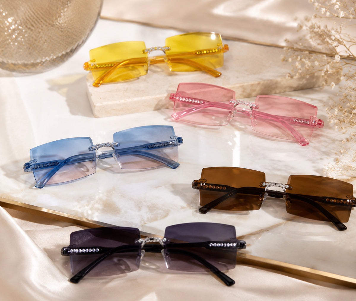 Colorful glasses