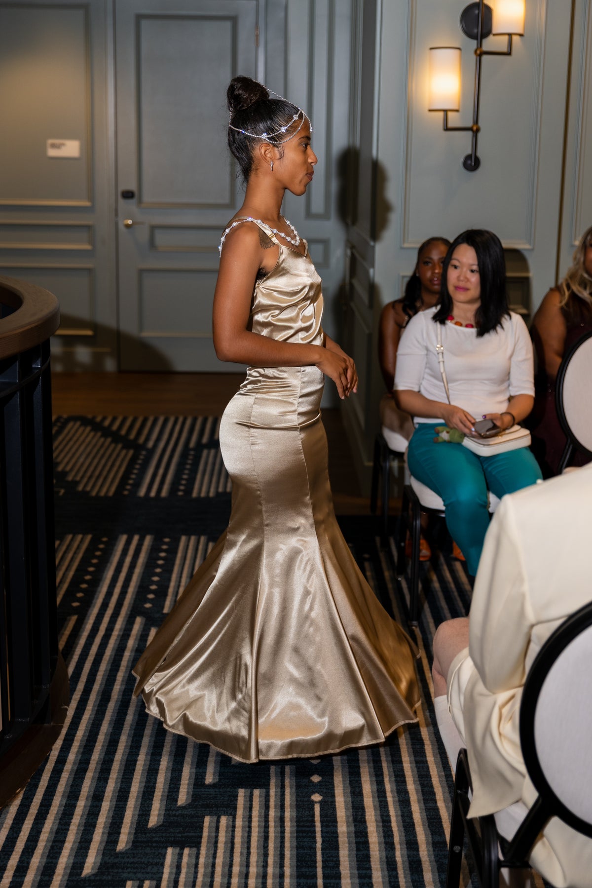 Golden Gala Gown