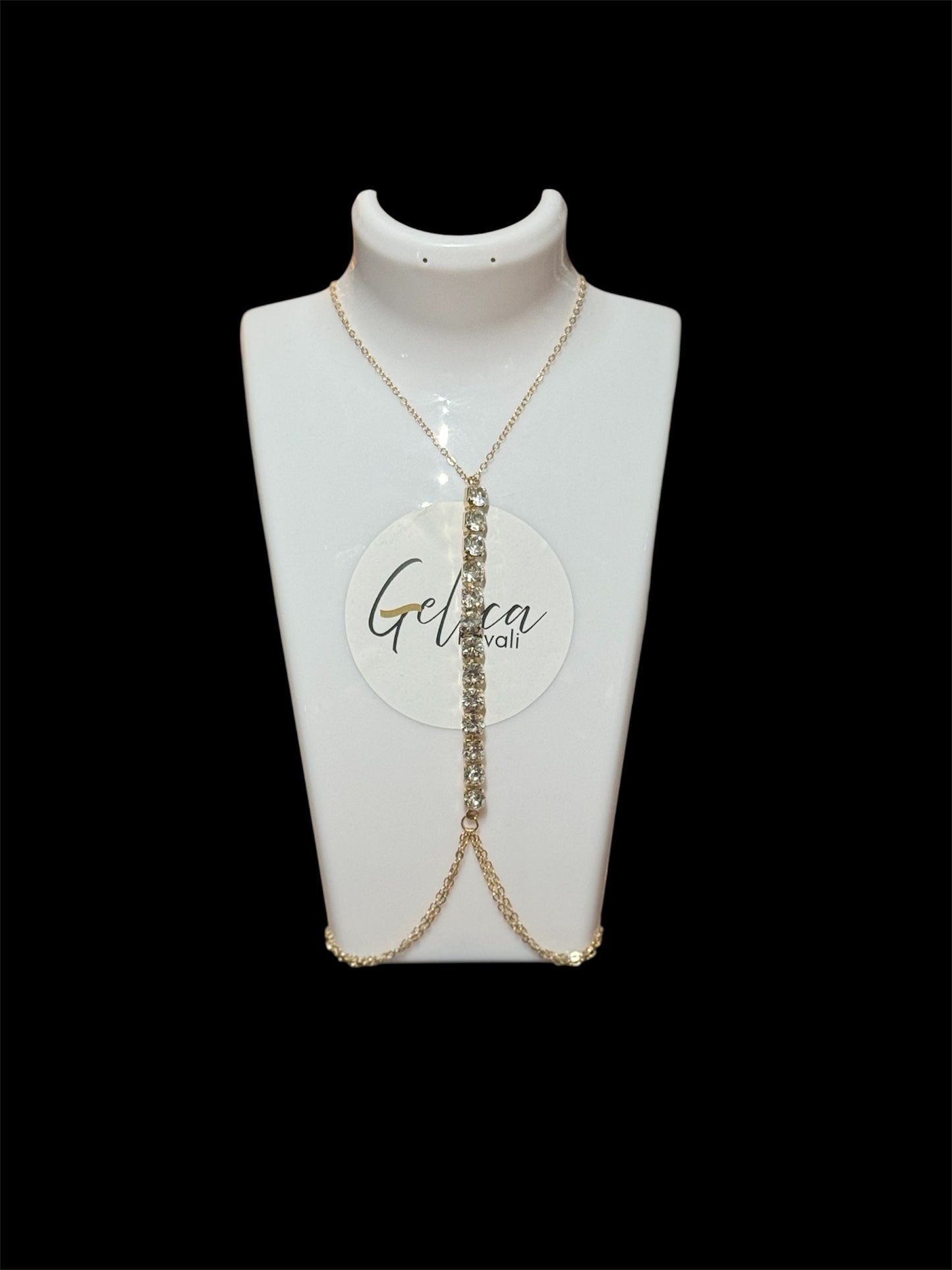 Jazzette Torso Necklace - Gold