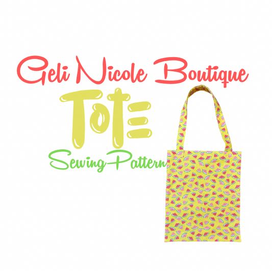 Tote Sewing Pattern