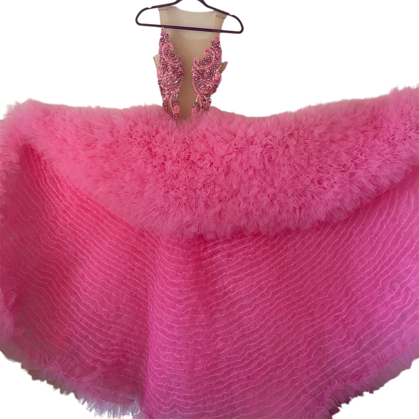 Pink Tink HiLow Gown