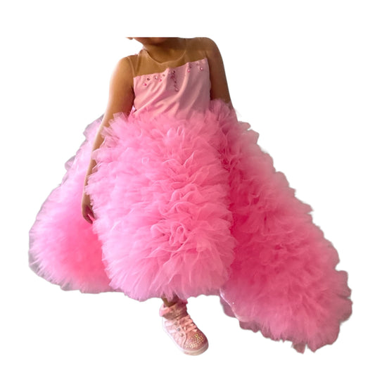 Pom Pom Illusion Dress