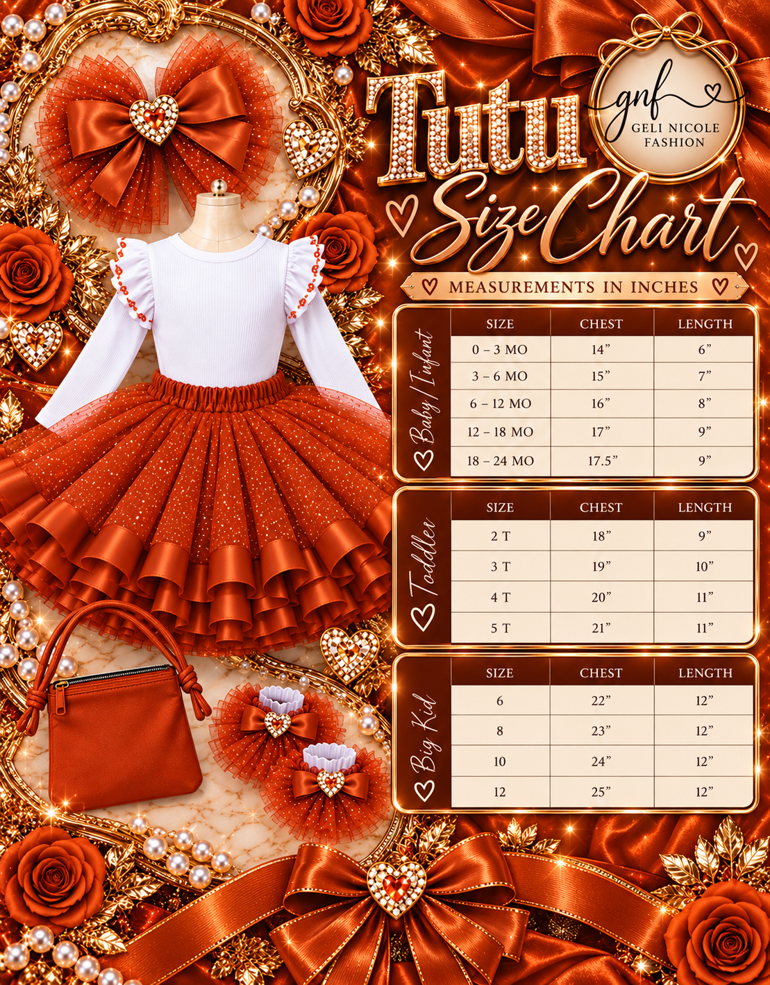 Luxuri Tutu Set O&T