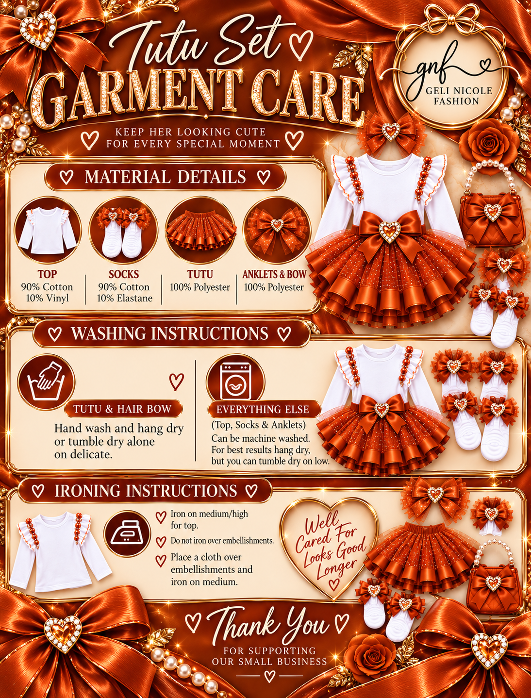 Luxuri Tutu Set O&T